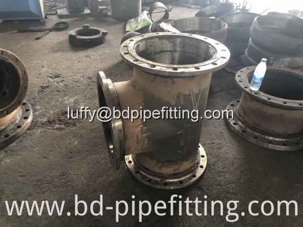 flanged tee flanged tee
